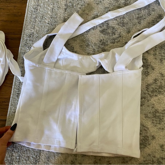 i am gia white corset tank - Picture 4 of 4